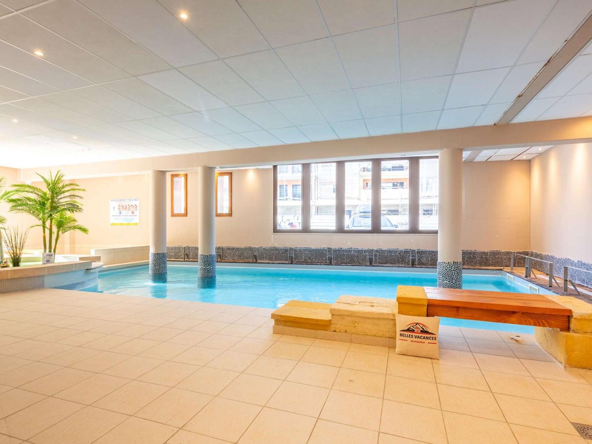 Appartement De 70 M² Au Centre-Ville Avec Piscine, Hammam, Sauna Et Balcon Bien Expose - Fr-1-296-392 Saint-Lary-Soulan Dış mekan fotoğraf